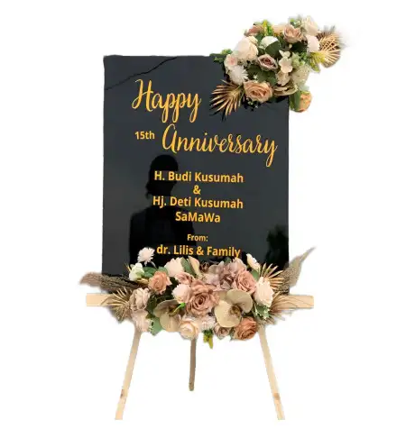 Papan Bunga Akrilik Wajageseng
