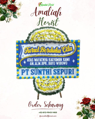 Papan Bunga Duka di Wajageseng