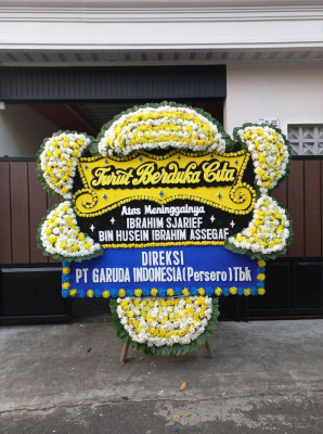 Papan Bunga Duka di Wajageseng